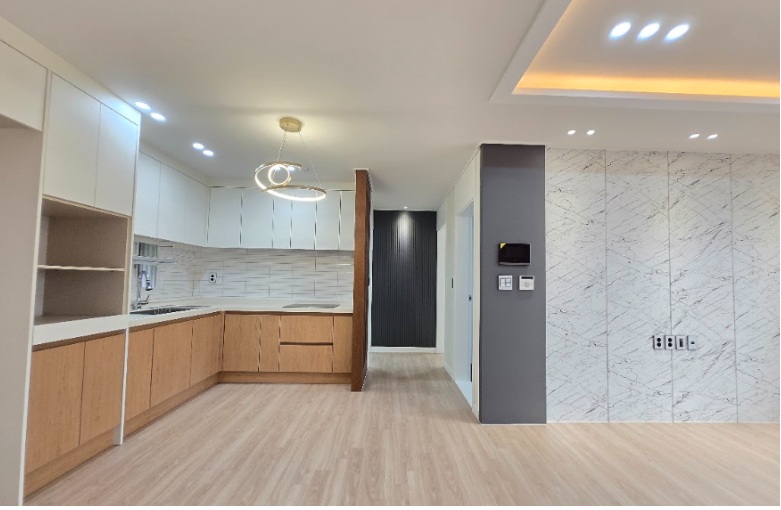 일반세대 거실과 주방